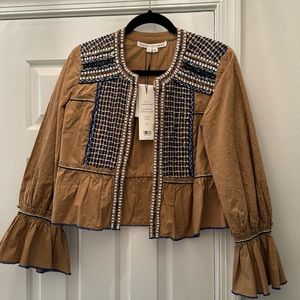 NWT Veronica Beard McKenzie Embellished Jacket